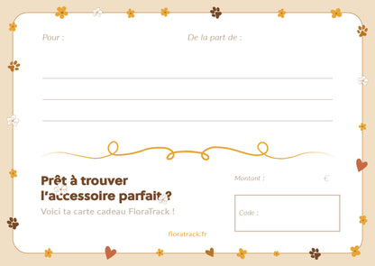 Carte-cadeau Floratrack